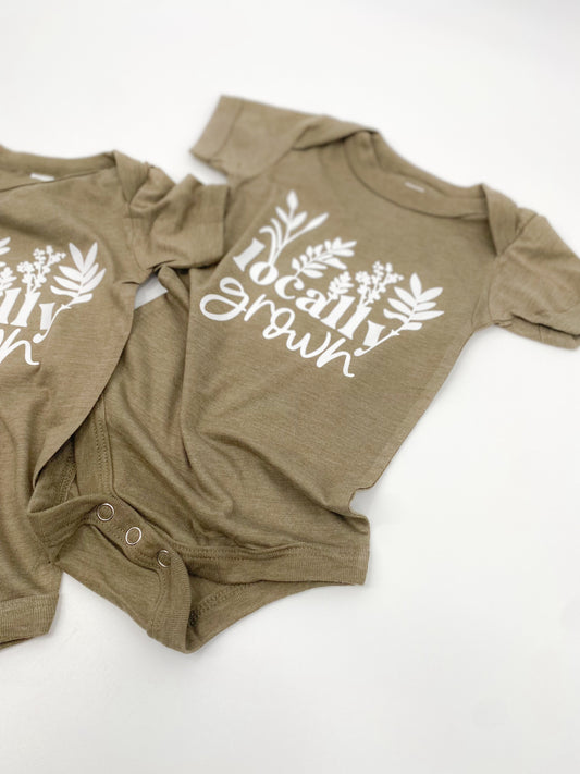 Locally Grown Onesie