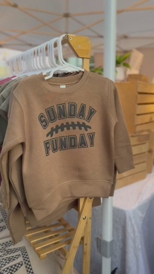 Sunday Funday Kids Crewneck